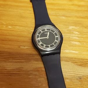 navy water resistant swatch